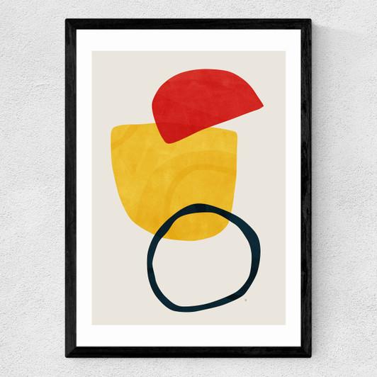 Elements II Medium Black Frame