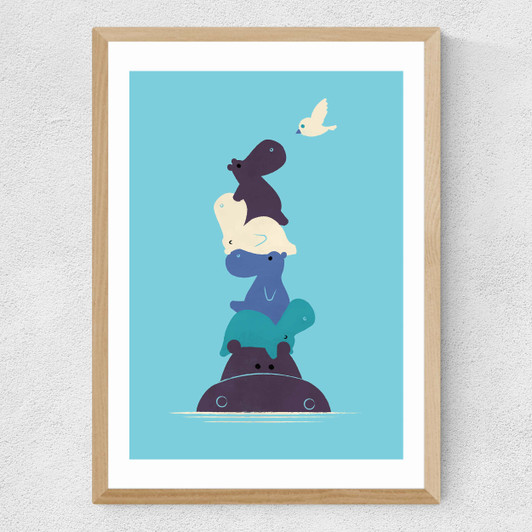 Birdie Medium Oak Frame