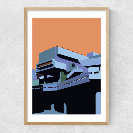 Southbank Gallery by Oshe POP! Narrow Oak Frame