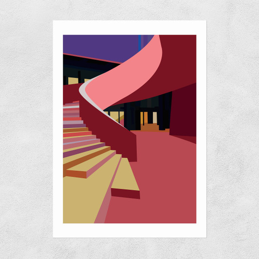 Tate Modern Stairs by Oshe POP!