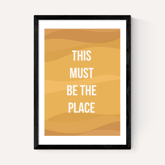 This Must be the Place by Native State