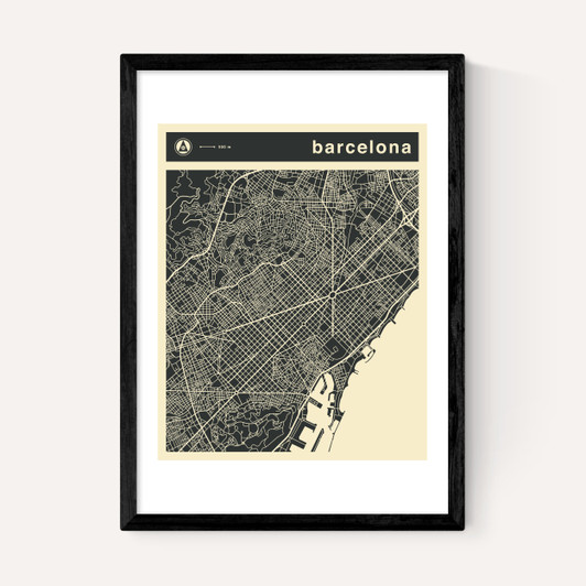 Barcelona Streetguide by Jazzberry Blue