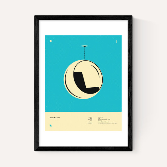 Blue Bubble Chair