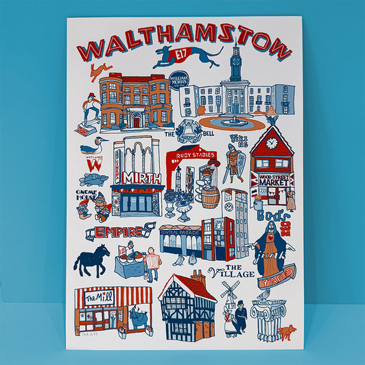 Walthamstow Unframed Print