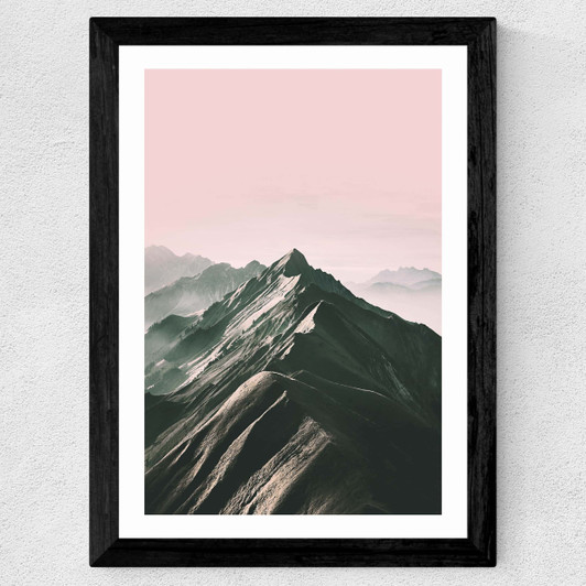 Mountain Wide Black Frame