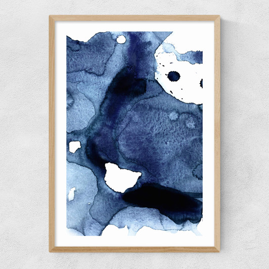 Ink Narrow Oak Frame