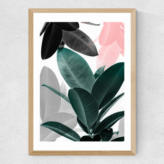 Leaf Play Medium Oak Frame