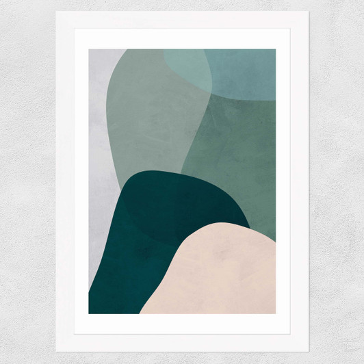 Organic Wide White Frame