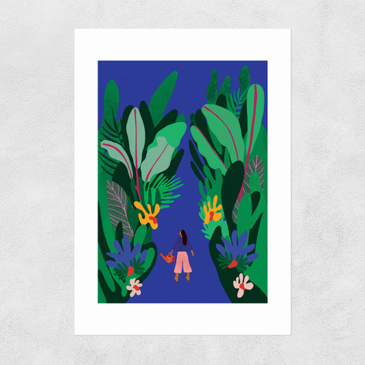 Night Garden Unframed Print