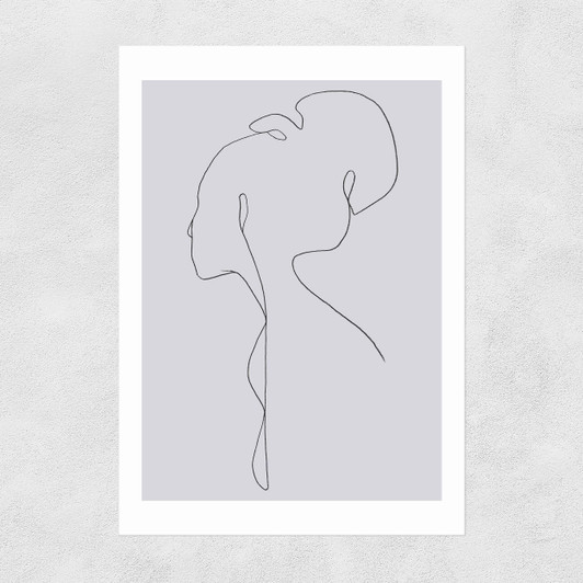 Female Unframed Print