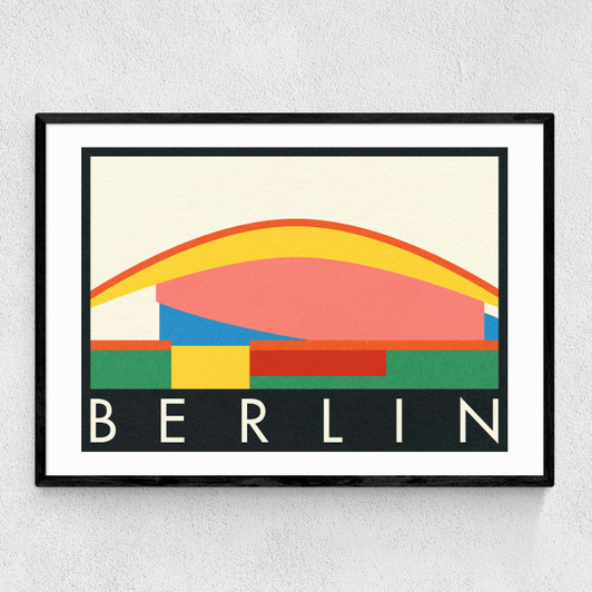 Berlin - KMW Narrow Black Frame