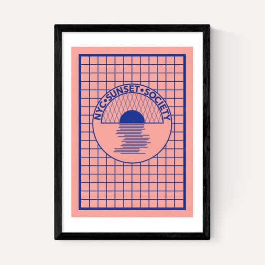 NYC Sunset Society Blue