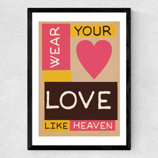 Wear Your Love Medium Black Frame