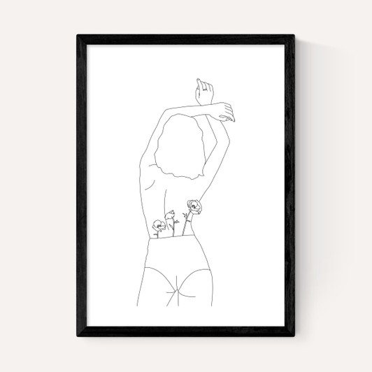 Line Art Women