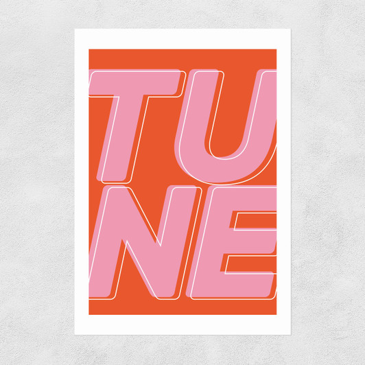 Tune Unframed Print