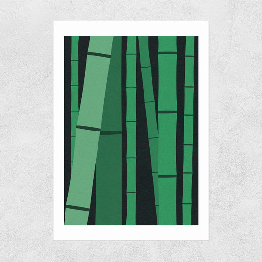 Bamboo Woods Unframed Print