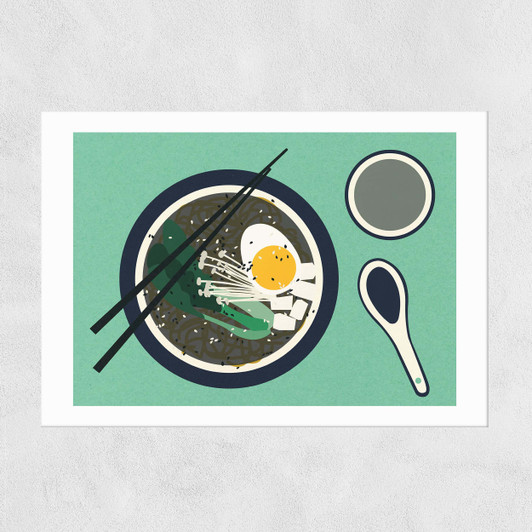 Breakfast at Mr Chan Unframed Print
