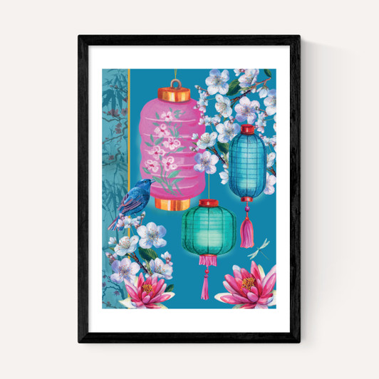 Birds and Lanterns