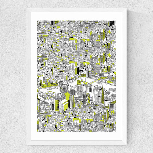 Sharm London Medium White Frame