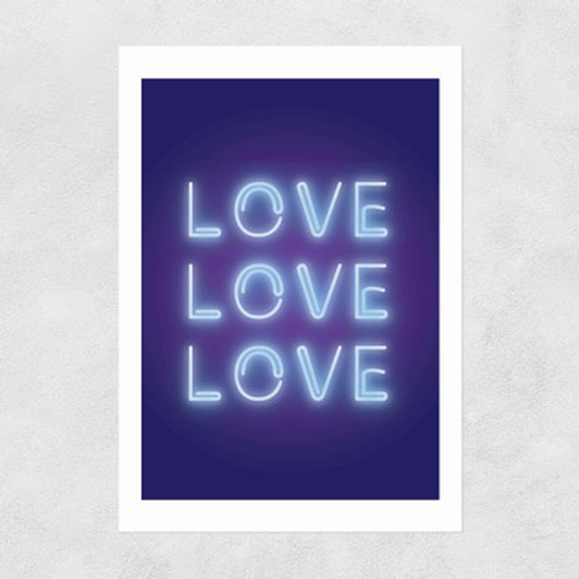 Love by Scribbler Unframed Print