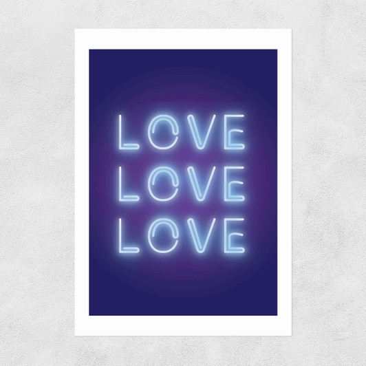 Love by Scribbler Unframed Print