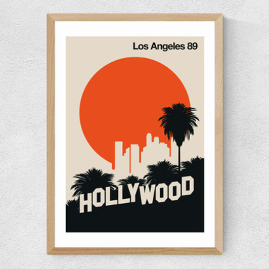 Hollywood 89 Medium Oak Frame