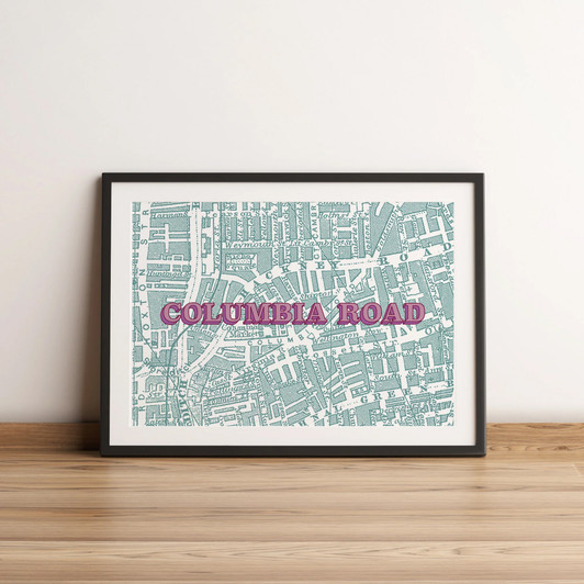 Columbia Road by Planet Patrol Unframed Print