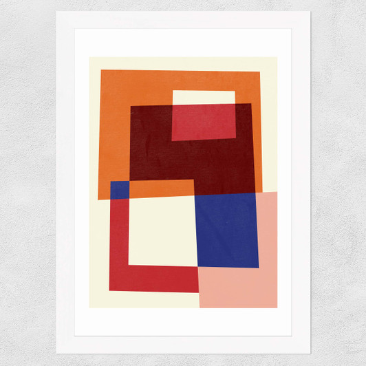 Home by Susana Paz Wide White Frame