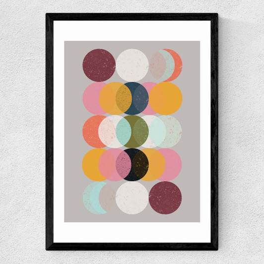 Moods and Moons Medium Black Frame