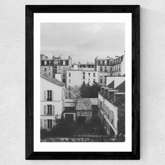 Paris by Florent Bodart Wide Black Frame