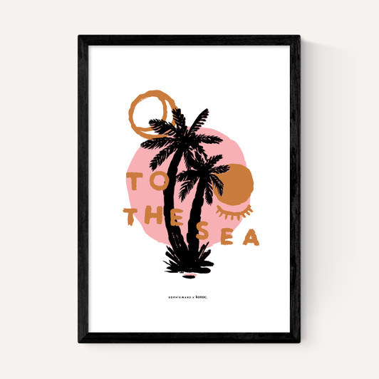 To The Sea Palm Tree Palm Tree