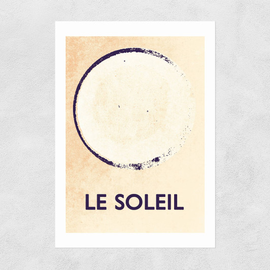 Le Soleil Unframed Print