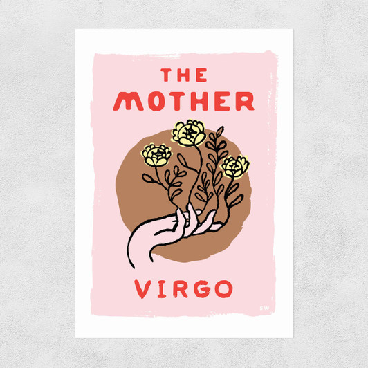 Virgo - The Mother Unframed Print