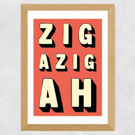 Zigazigah Wide Oak Frame