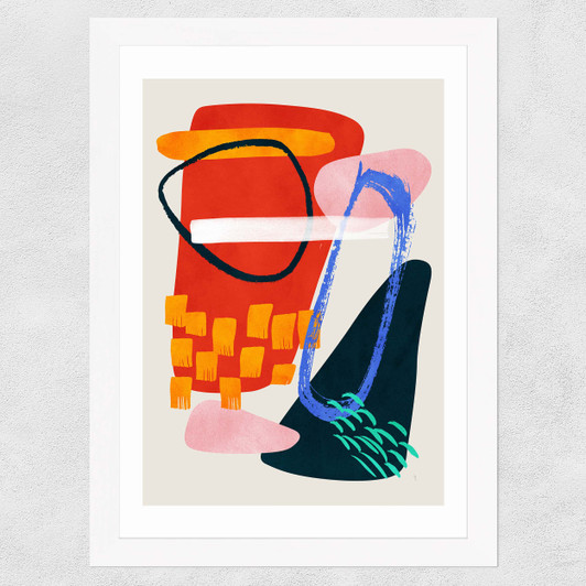 Mura Wide White Frame