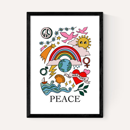 Peace by Kid of the Village