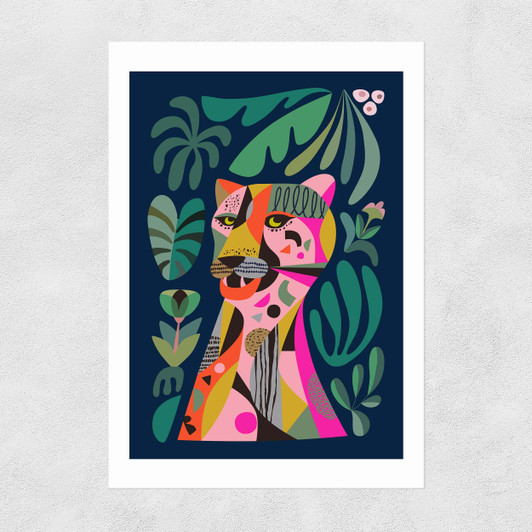 Leopard by Rachel Lee Unframed Print
