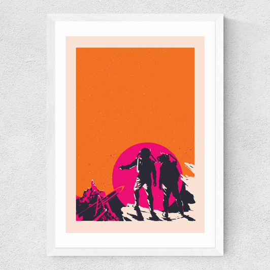 Spacemen Medium White Frame