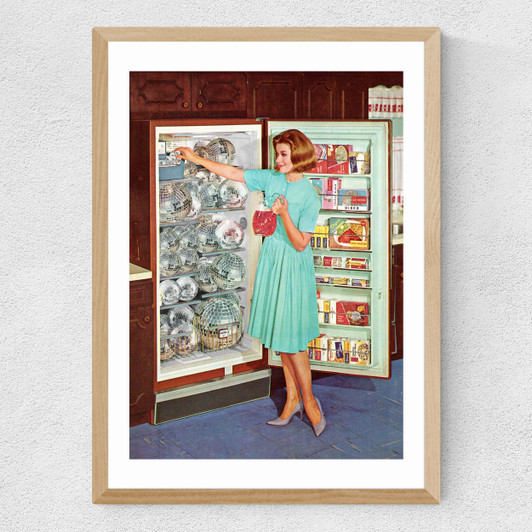 Party Prep Medium Oak Frame