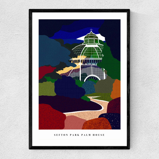 Sefton Park Narrow Black Frame