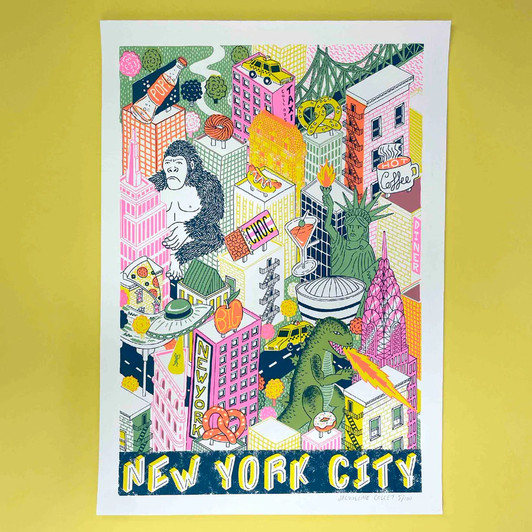 New York City Unframed Print