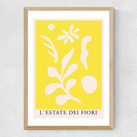 L'Estate dei Fiori Medium Oak Frame