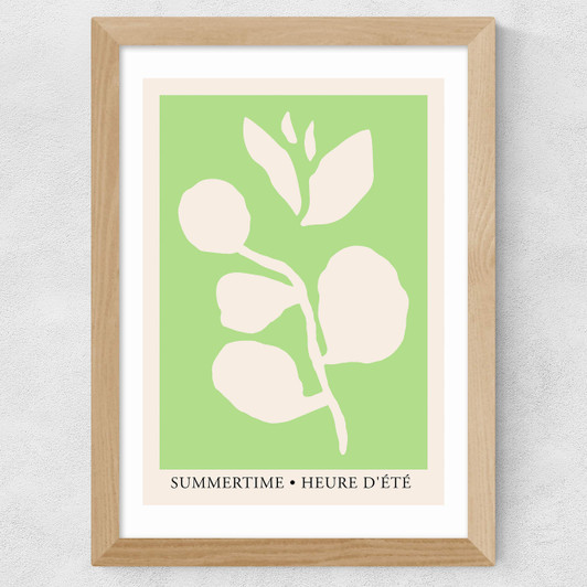 Summertime by Ani Vidotto Wide Oak Frame