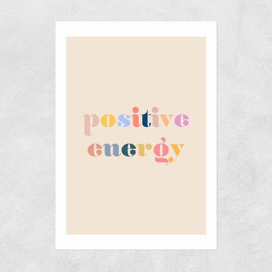 Positive Energy Narrow Black Frame