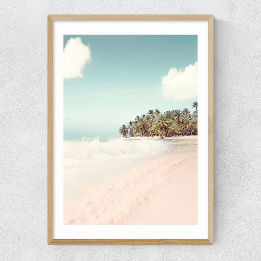 South Pacific Narrow Oak Frame