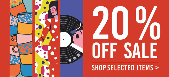 We are having a SALE! Get 20% Off Selected Items