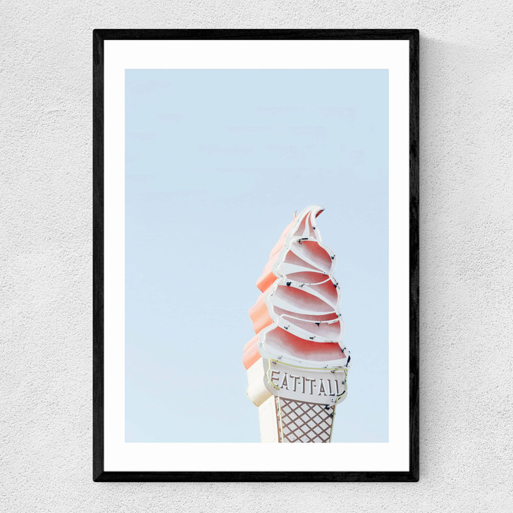 Treat Yourself Narrow Black Frame