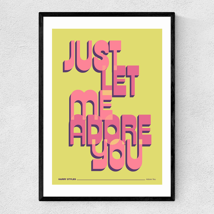 Adore Narrow Black Frame Adore Narrow Black Frame