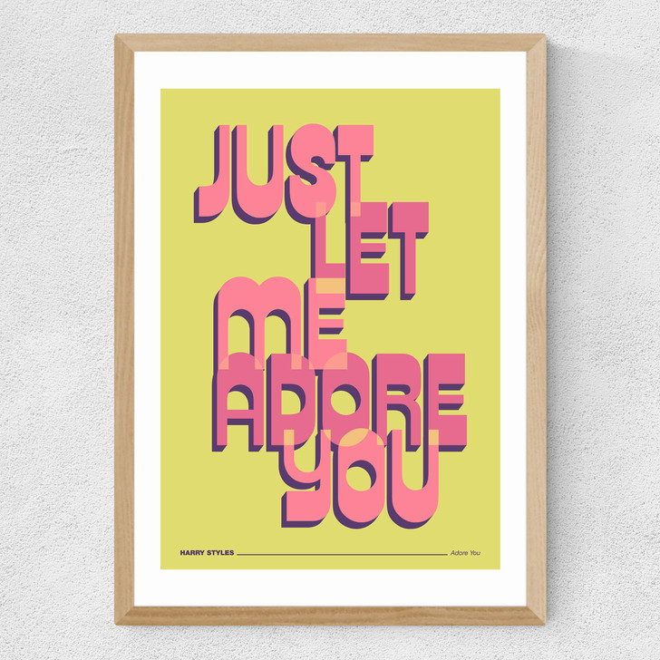 Adore Medium Oak Frame Adore Medium Oak Frame