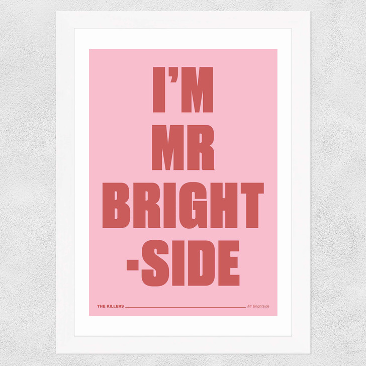 Brightside Wide White Frame Brightside Wide White Frame